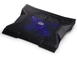 PODSTAWKA CHŁODZĄCA POD LAPTOPA COOLER MASTER NOTEPAL XL (USB 2.0, DO 17", 1X 230MM NIEBIESKI LED)