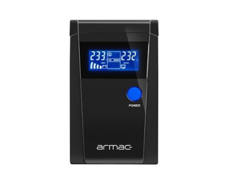 UPS ARMAC PURE SINE WAVE OFFICE LINE-INTERACTIVE 850VA LCD 2X 230V SCHUKO METALOWA OBUDOWA UPS ARMAC PURE SINE WAVE OFFICE LINE-INTERACTIVE 850VA LCD 2X 230V SCHUKO METALOWA OBUDOWA
