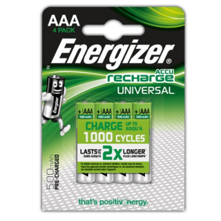 Akumulatorek do lampy solarnej AAA 500mAh Energizer