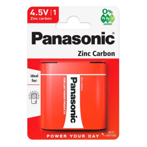 Panasonic Bateria "płaska" 4,5V 3R12) Panasonic Bateria "płaska" 4,5V 3R12)