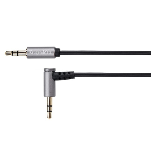 Kruger&Matz przewód, kabel JACK-JACK 3,5mm stereo wtyk-wtyk 1,8M Kruger&Matz przewód, kabel JACK-JACK 3,5mm stereo wtyk-wtyk 1,8M