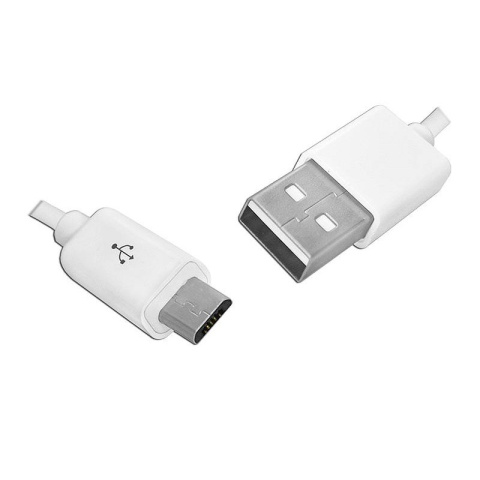 LTC przewód USB 2.0, kabel USB typ A - micro USB 1,5m biały LTC przewód USB 2.0, kabel USB typ A - micro USB 1,5m biały