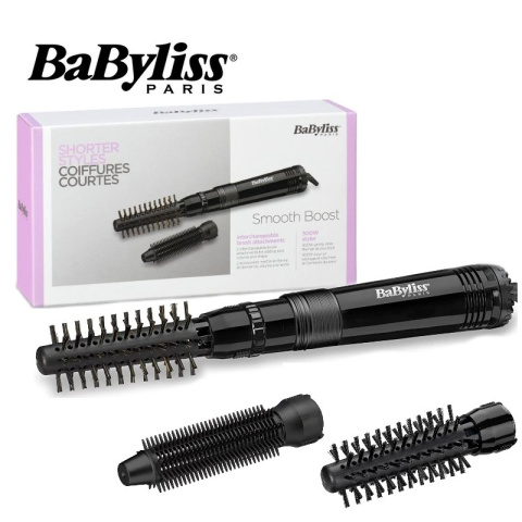 Babyliss Smooth Boost 668E, lokówko-suszarka 300W + 2 końcówki Babyliss Smooth Boost 668E, lokówko-suszarka 300W + 2 końcówki