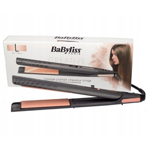 BaByliss Blush Ceramic ST432E, Prostownica ceramiczna z wyświetlaczem LCD