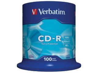 CDR VERBATIM 700MB EXTRA PROTECTION (CAKE 100)