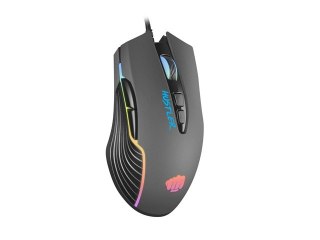 MYSZ DLA GRACZY FURY HUSTLER 6400DPI PODŚWIETLENIE RGB OPROGRAMOWANIE GAMINGOWA