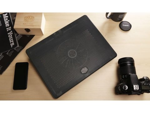 PODSTAWKA CHŁODZĄCA POD LAPTOPA COOLER MASTER NOTEPAL L2 (USB 2.0, DO 17", 1X 160MM NIEBIESKI LED)