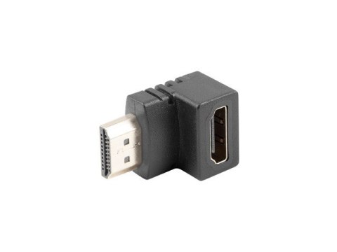 ADAPTER HDMI(M)->HDMI(F) KĄTOWY DÓŁ CZARNY LANBERG ADAPTER HDMI(M)->HDMI(F) KĄTOWY DÓŁ CZARNY LANBERG
