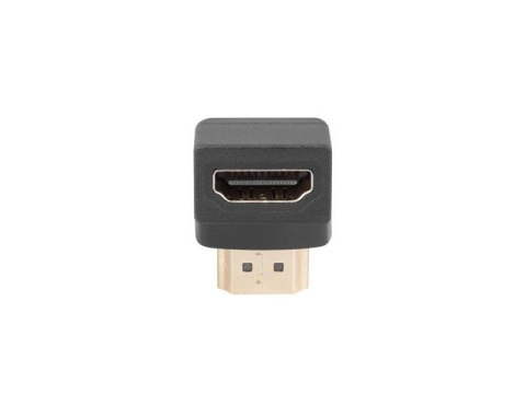 ADAPTER HDMI(M)->HDMI(F) KĄTOWY DÓŁ CZARNY LANBERG ADAPTER HDMI(M)->HDMI(F) KĄTOWY DÓŁ CZARNY LANBERG