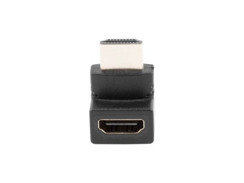 ADAPTER HDMI(M)->HDMI(F) KĄTOWY GÓRA CZARNY LANBERG ADAPTER HDMI(M)->HDMI(F) KĄTOWY GÓRA CZARNY LANBERG