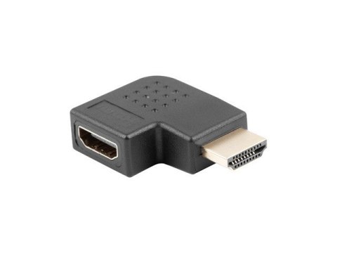 ADAPTER HDMI(M)->HDMI(F) KĄTOWY PRAWO CZARNY LANBERG ADAPTER HDMI(M)->HDMI(F) KĄTOWY PRAWO CZARNY LANBERG