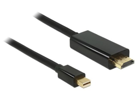 KABEL DISPLAYPORT MINI(M) V1.1A->HDMI(M) 3M CZARNY DELOCK