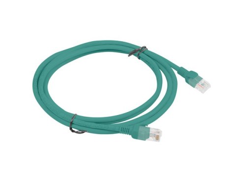 PATCHCORD KAT.5E UTP 2M ZIELONY FLUKE PASSED LANBERG PATCHCORD KAT.5E UTP 2M ZIELONY FLUKE PASSED LANBERG