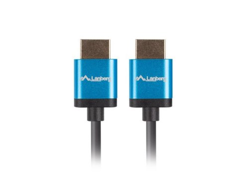 KABEL HDMI M/M V2.0 0.5M 4K CZARNY SLIM LANBERG KABEL HDMI M/M V2.0 0.5M 4K CZARNY SLIM LANBERG