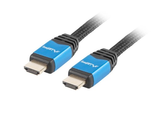 KABEL HDMI M/M V2.0 1M PEŁNA MIEDŹ CZARNY PREMIUM LANBERG KABEL HDMI M/M V2.0 1M PEŁNA MIEDŹ CZARNY PREMIUM LANBERG
