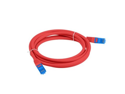 PATCHCORD KAT.6A S/FTP LSZH CCA 1.5M CZERWONY FLUKE PASSED LANBERG PATCHCORD KAT.6A S/FTP LSZH CCA 1.5M CZERWONY FLUKE PASSED LANBERG