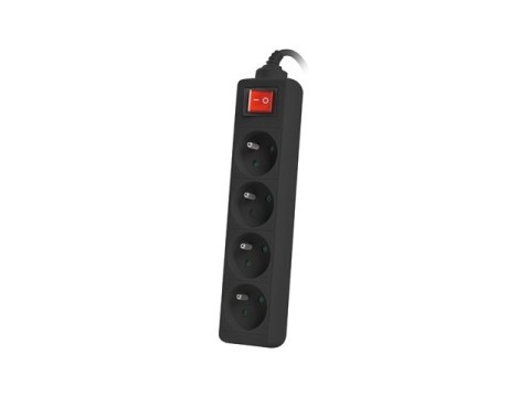 LISTWA PRZEDŁUŻACZ LANBERG 1.5M 4X 230V PL Z WYŁĄCZNIKIEM KABEL WYKONANY Z PEŁNEJ MIEDZI CZARNA LISTWA PRZEDŁUŻACZ LANBERG 1.5M 4X 230V PL Z WYŁĄCZNIKIEM KABEL WYKONANY Z PEŁNEJ MIEDZI CZARNA