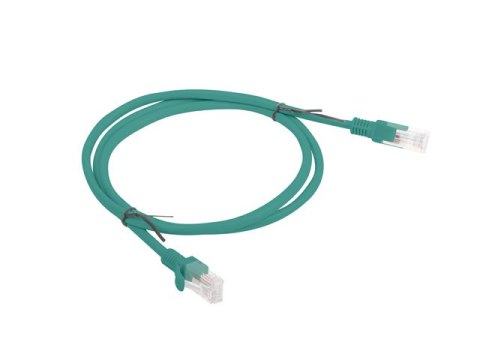 PATCHCORD KAT.5E UTP 1M ZIELONY FLUKE PASSED LANBERG PATCHCORD KAT.5E UTP 1M ZIELONY FLUKE PASSED LANBERG