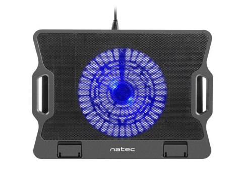 PODSTAWKA CHŁODZĄCA POD LAPTOPA NATEC DIPPER 12.1-15.6" Z CICHYM WENTYLATOREM, PODŚWIETLENIE, 2 USB PODSTAWKA CHŁODZĄCA POD LAPTOPA NATEC DIPPER 12.1-15.6" Z CICHYM WENTYLATOREM, PODŚWIETLENIE, 2 USB