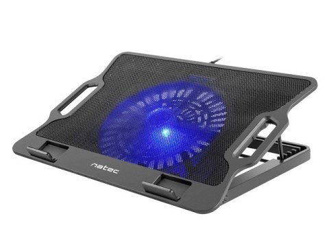 PODSTAWKA CHŁODZĄCA POD LAPTOPA NATEC DIPPER 12.1-15.6" Z CICHYM WENTYLATOREM, PODŚWIETLENIE, 2 USB PODSTAWKA CHŁODZĄCA POD LAPTOPA NATEC DIPPER 12.1-15.6" Z CICHYM WENTYLATOREM, PODŚWIETLENIE, 2 USB