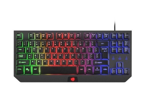 KLAWIATURA DLA GRACZY FURY HURRICANE TKL US PODŚWIETLENIE GAMINGOWA KLAWIATURA DLA GRACZY FURY HURRICANE TKL US PODŚWIETLENIE GAMINGOWA