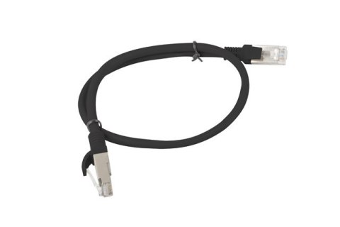 PATCHCORD KAT.6 UTP 0.5M CZARNY FLUKE PASSED LANBERG PATCHCORD KAT.6 UTP 0.5M CZARNY FLUKE PASSED LANBERG