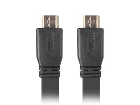 KABEL HDMI M/M V2.0 1.8M 4K CZARNY FLAT LANBERG KABEL HDMI M/M V2.0 1.8M 4K CZARNY FLAT LANBERG
