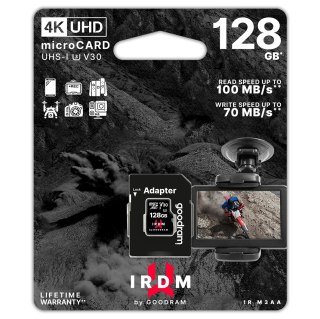 Karta pamięci microSD 128 GB UHS-I U3 Goodram z adapterem