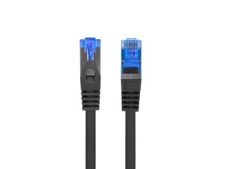 PATCHCORD KAT.6A S/FTP LSZH CCA 5M CZARNY FLUKE PASSED LANBERG