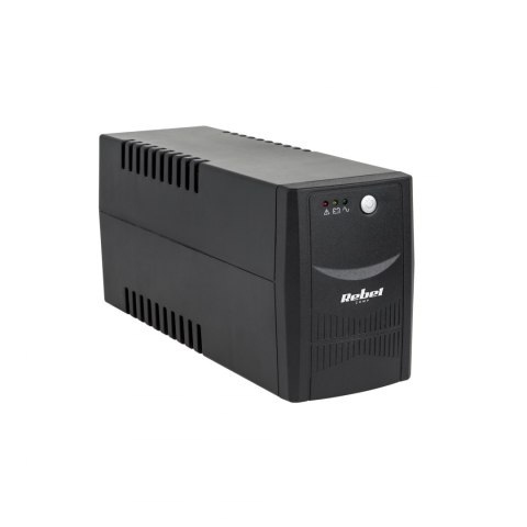 Zasilacz awaryjny UPS REBEL model Micropower 600 ( offline, 600VA / 360W , 230 V , 50Hz )